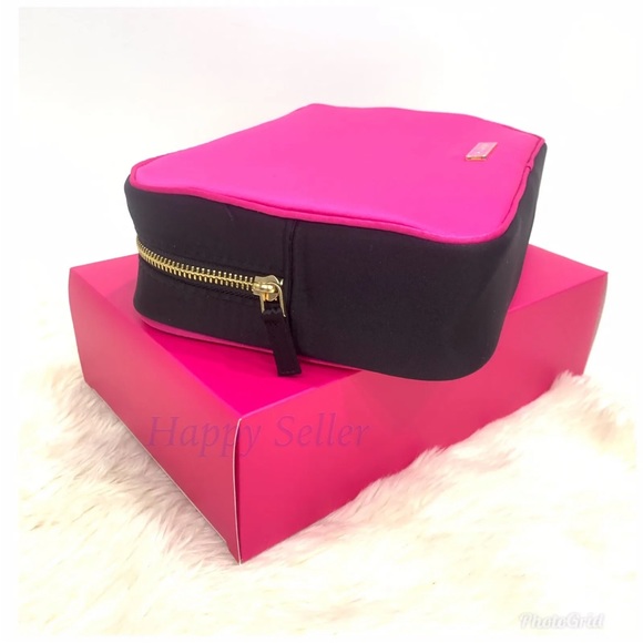 🎀Prada Vanity Case Candy Pink/Gold new - Picture 4 of 17